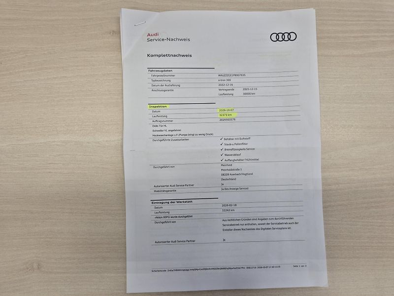 Audi e-tron 55 QUATTRO 300kw SOH 100 % - fotka 21 z 52