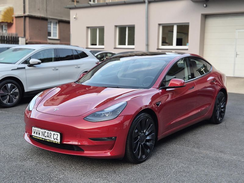Tesla Model 3 PERFORMANCE 393kw SOH 93,6% - fotografie inzerátu