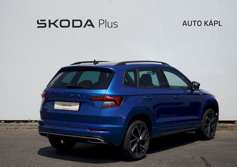 Škoda Karoq (2020) TSI 110 kW DSG Sportline - taž - fotka 2 z 28