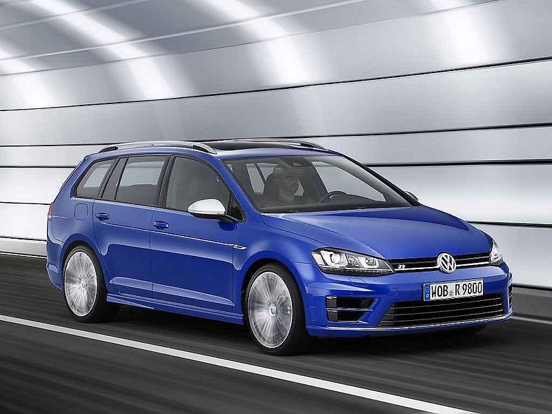 Volkswagen Golf R Variant.
