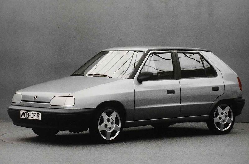 Řez modelem Favorit - lidé z VW ho dobře znali ještě před koupí automobilky v Mladé Boleslavi