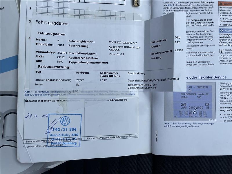 Volkswagen Caddy 2,0 TDi 103kw MAXI SOCCER 7mís - fotka 38 z 47