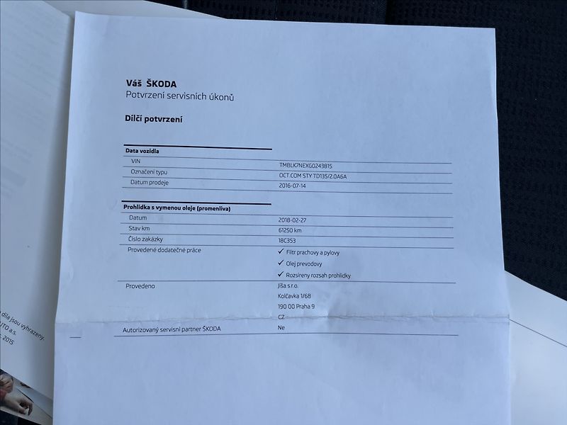 Škoda Octavia 2,0 TDi 135kw DSG 4x4 Klimatr. - fotka 25 z 34