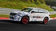Škoda Kodiaq RS na Nürburgringu.