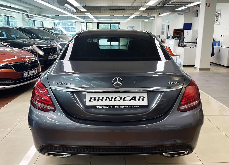 Mercedes-Benz Třídy C C 220d, 4 MATIC, AMG PAKET, ČR - fotka 5 z 27