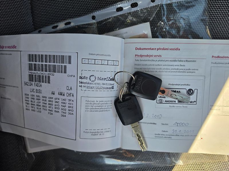 Škoda Fabia 1.2 TZ Klimatizace  - fotka 19 z 28