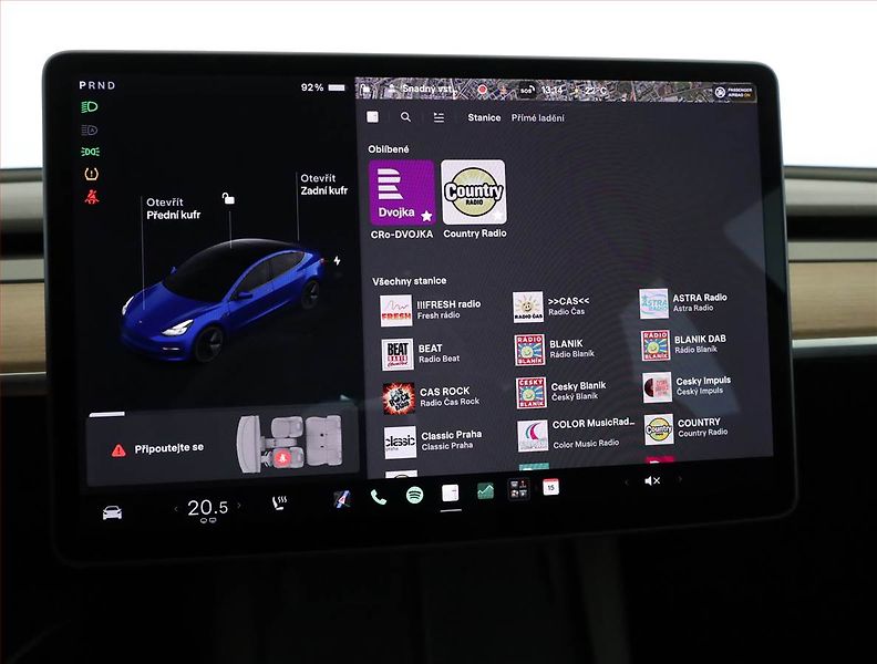 Tesla Model 3 (2021) Long Range 4WD 74kWh, SoH 89% - fotka 17 z 23
