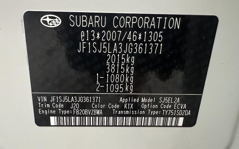 Subaru Forester (2017) Prodám Subaru Forester, 2,0 l  - fotka 15 z 18