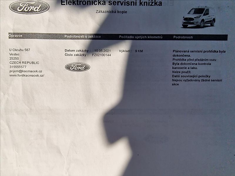 Ford Transit Connect 1.5 EcoBlue,původ ČR,1.Maj - fotka 49 z 50