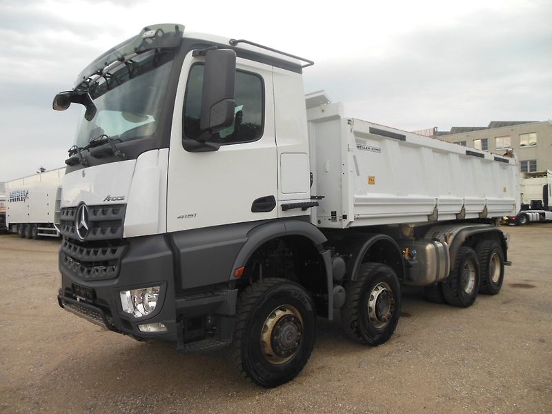 Mercedes-Benz 4151 Arocs, 8x6, Meiller, Bord - fotografie inzerátu