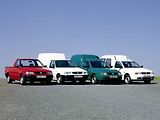 Všechny nabízené verze druhé generace VW Caddy