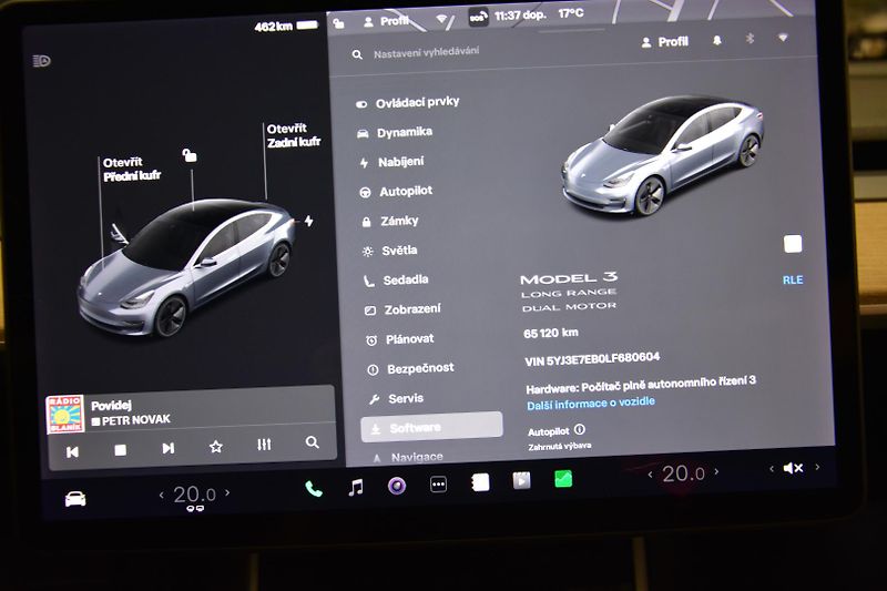 Tesla Model 3 LONG RANGE 4x4 1 MAJITEL - fotka 17 z 46