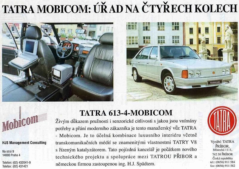 Tatra 613-4 Electronic.