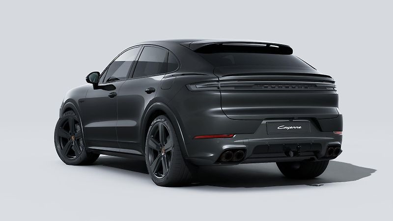 Porsche Cayenne (2026) E-Hybrid Coupe Black Edition - fotka 2 z 5