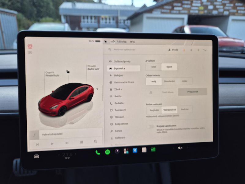 Tesla Model 3 PERFORMANCE 393kw SOH 95,1% - fotka 21 z 45