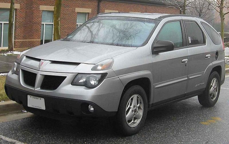 Pontiac Aztek je řazen mezi nejošklivější auta světa.