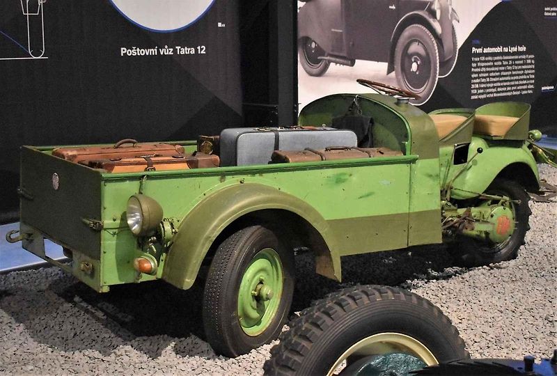 Unikátní vůz je v originálním stavu součástí expozice Muzea nákladních vozů Tatra v Kopřivnici