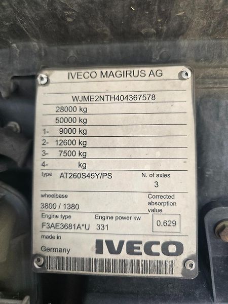 Iveco Stralis AT260S45Y/PS ruka FASSI F310XP - fotka 23 z 24