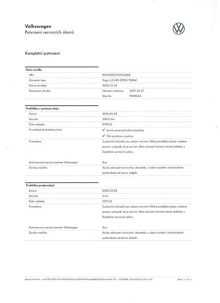 Volkswagen Taigo 1,0 TSi/85kW - People - fotka 12 z 12