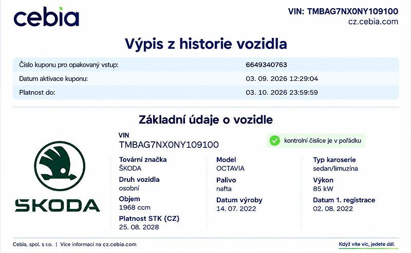 Škoda Octavia (2022) Ambition Plus 2.0 tdi 85kw  - fotka 30 z 30