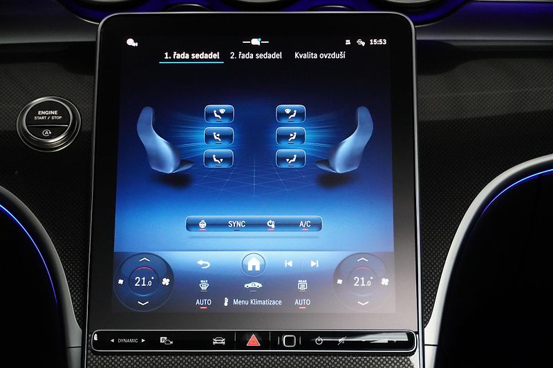 Mercedes-Benz Třídy C C300 4M,HUD,DPH,AMG,PANO,ZÁRUK - fotka 34 z 37