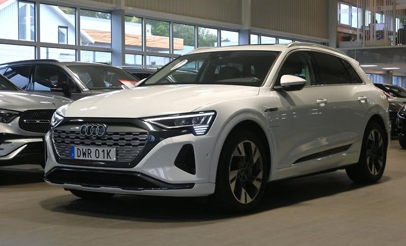 Audi Q8 e-tron 55 Q 360k Pano Tažné BLIS - fotka 1 z 27