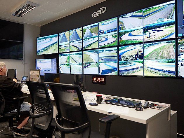 Loni nově nainstalovaný kamerový systém čeká letos testování umělé inteligence., zdroj: Se svolením Autodromu Most