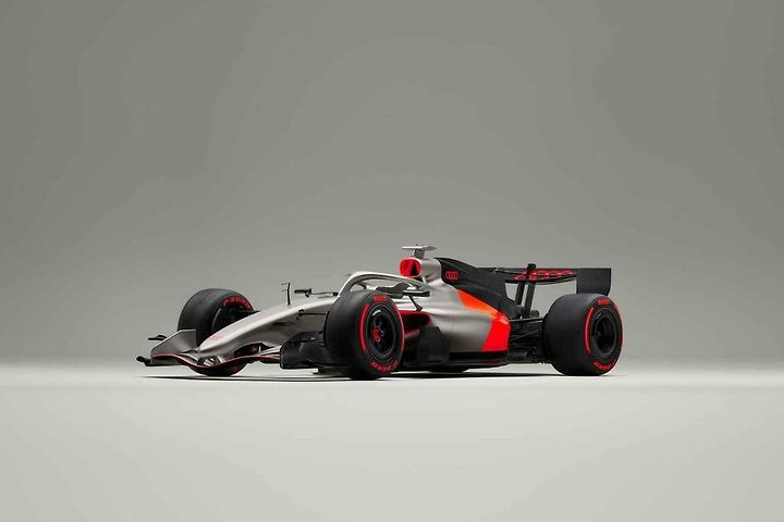 Koncept monopostu Audi pro seriál Formule 1.