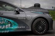Auto na vodíkový pohon Toyota Mirai druhé generace, 18. května 2023, Ostrava.