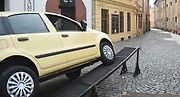 Z natáčení komedie Když se zhasne v Olomouci