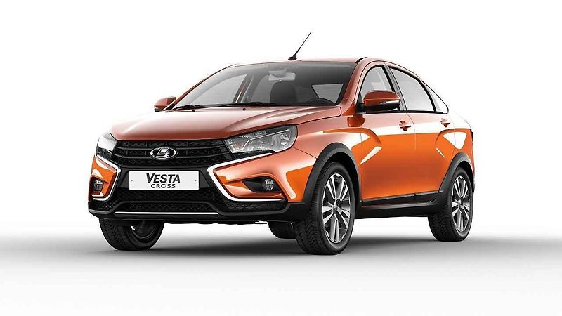 Lada Vesta Cross Sedan.