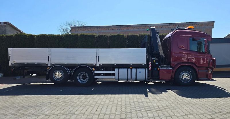 Scania (2016) P 410 6x2 valník + HR EURO 6 - fotka 4 z 15