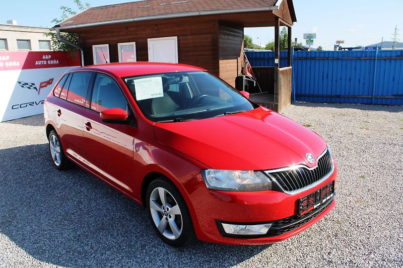 Škoda Rapid (2013) 1,2TSI KLIMA EL.OKNA ESP ALU - fotka 1 z 16