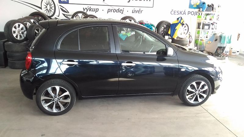Nissan Micra (2015) 1,2I 59KW,AUTOMAT,NAVI,ALU,SER - fotka 4 z 32