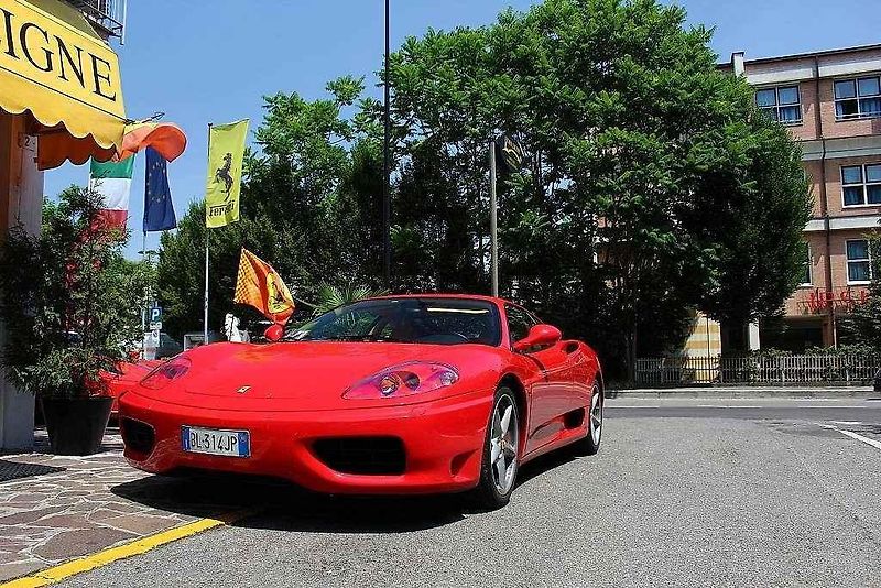 Muzeum automobilky Ferrari.