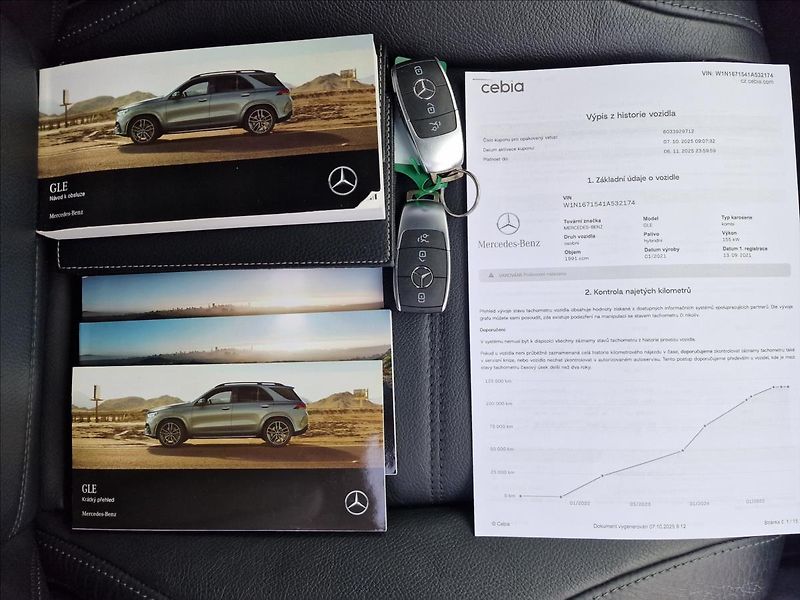 Mercedes-Benz GLE 350e 4Matic,původ ČR,1.Maj. - fotka 49 z 50