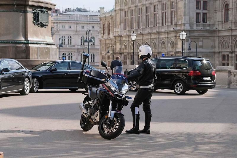 Rakouská policie. Ilustrační foto