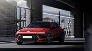 Hyundai Sonata má elegantní a aerodynamická boční linie.