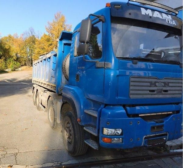 MAN TGA (2006) 8x6 bordmatik 41/32t sklápěč - fotka 4 z 10
