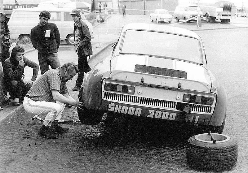 Tajemná Škoda Coupé ze druhé poloviny 70. let.
