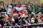 Plzní projel Konvoj svobody. Stovky kusů historické vojenské techniky v neděli projely z Bor do centra města. Ulice lemovaly tisíce diváků