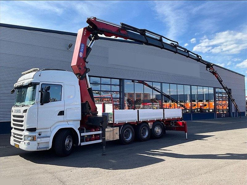 Scania (2016) R 490 8x4 valník + HR - fotka 1 z 24