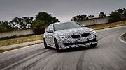 Prozatím maskované BMW M5.