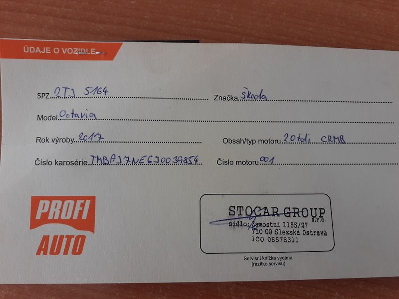 Škoda Octavia (2017) 2.0 TDi DSG - fotka 36 z 39