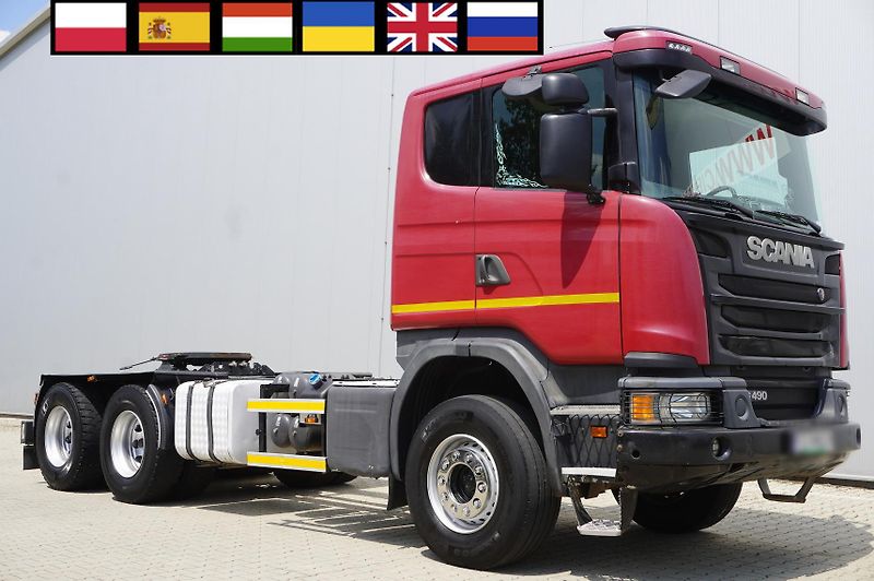 Scania (2018) G490 tractor unit / 6x4 / 70 t - fotka 1 z 22