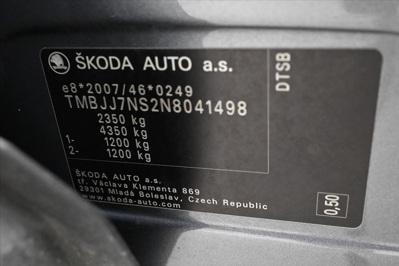 Škoda Kodiaq 2,0 TDI 110kW DSG Ambition Zár - fotka 12 z 32