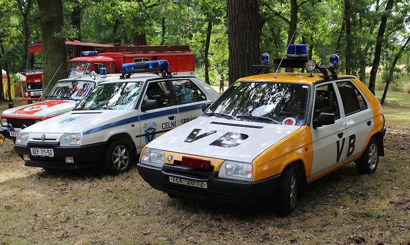 V Libořicích u Žatce se uskutečnil v pořadí třetí sraz historických vozidel. Ford Mustang nemohl chybět.