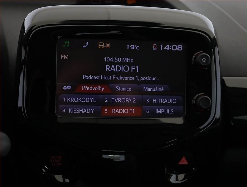 Toyota Aygo (2016) 1.0 VVT-i, Automat, ČR,1.maj - fotka 14 z 18
