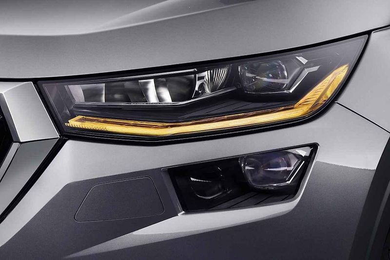 Příď Kodiaqu je teď modernější a více ladí s ostatními modely značky