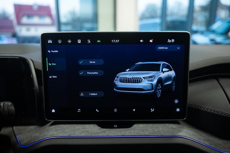Škoda Kodiaq (2025) TDI 142KW 4x4 EXCLUSIVE L&K ČR - fotka 34 z 35